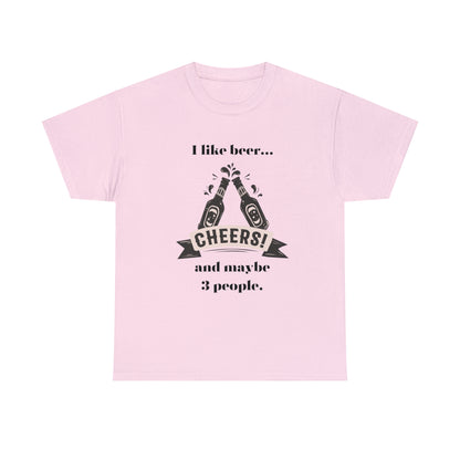 I like Beer Unisex Heavy Cotton Tee