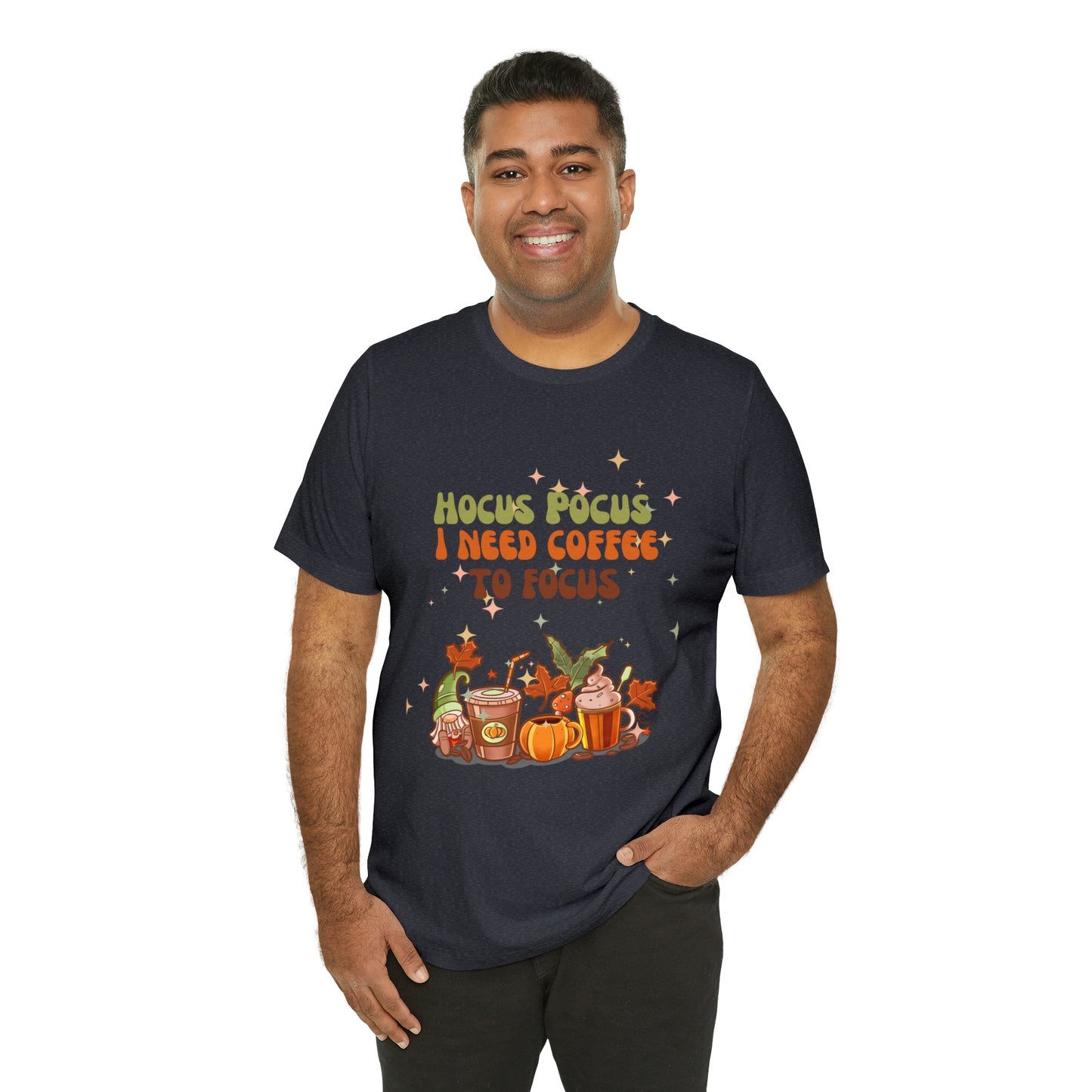 Hocus Pocus coffee Unisex Jersey Short Sleeve Tee