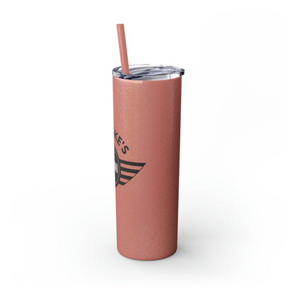 Skinny Tumbler with Straw, 20oz