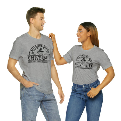 Halloween University Unisex Jersey Short Sleeve Tee