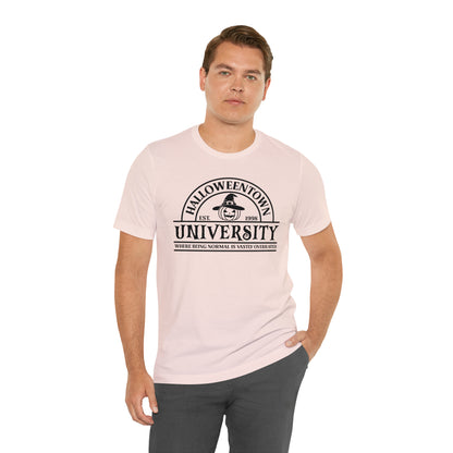 Halloween University Unisex Jersey Short Sleeve Tee