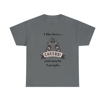 I like Beer Unisex Heavy Cotton Tee