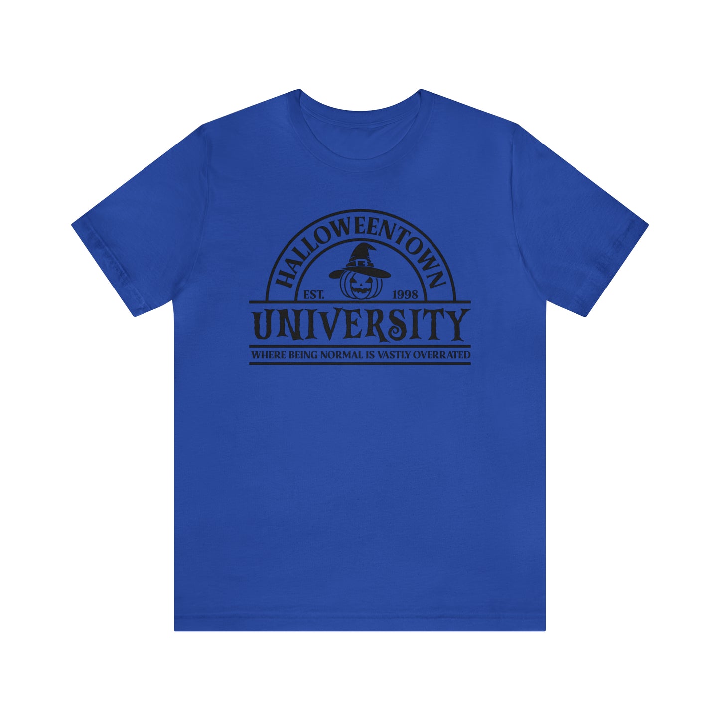 Halloween University Unisex Jersey Short Sleeve Tee