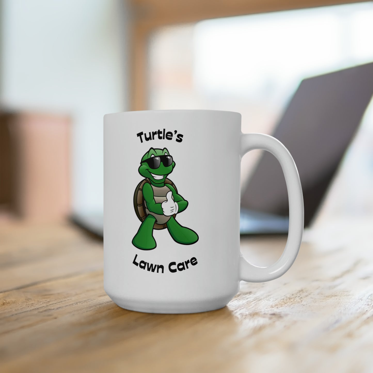 Turtle Ceramic Mug 15oz