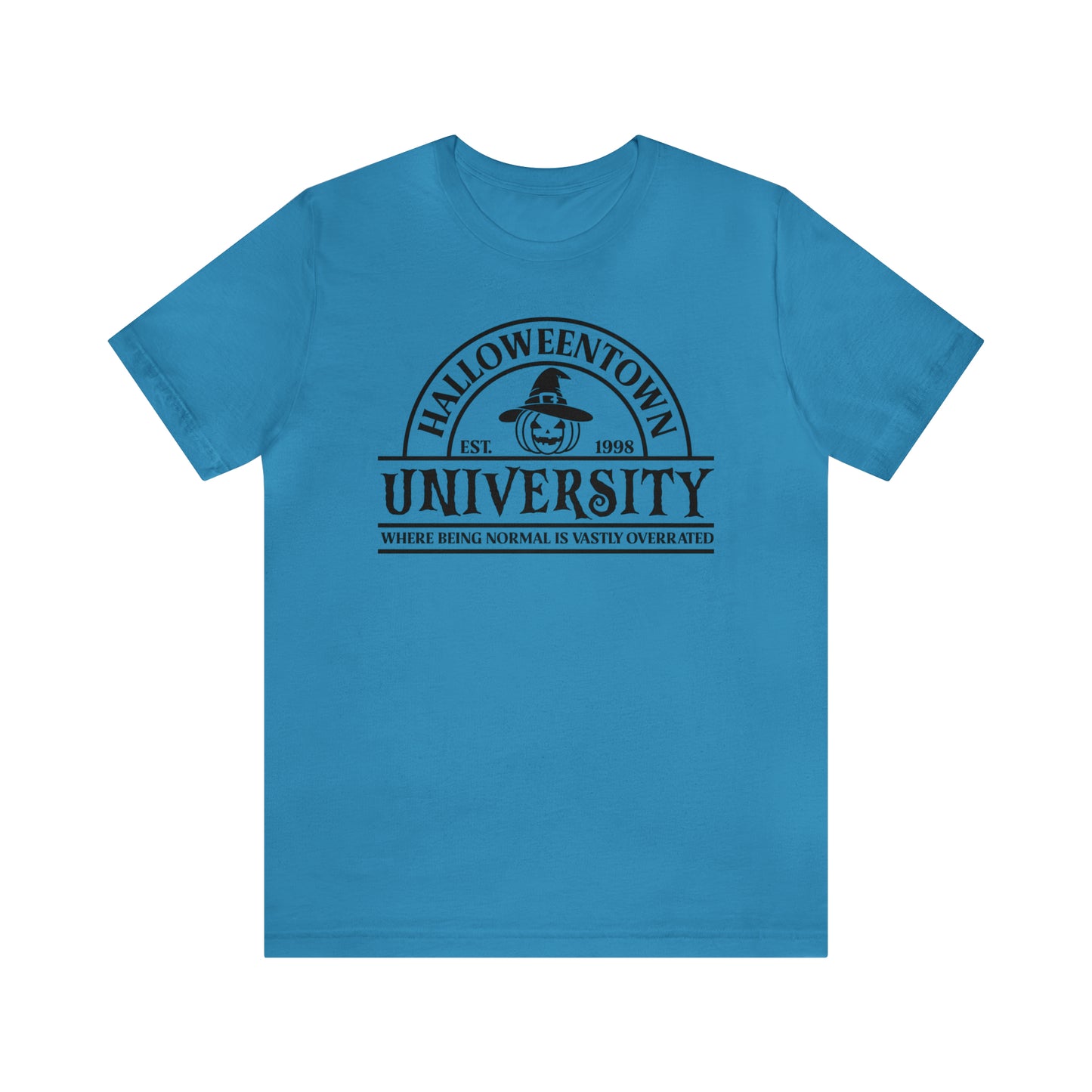 Halloween University Unisex Jersey Short Sleeve Tee