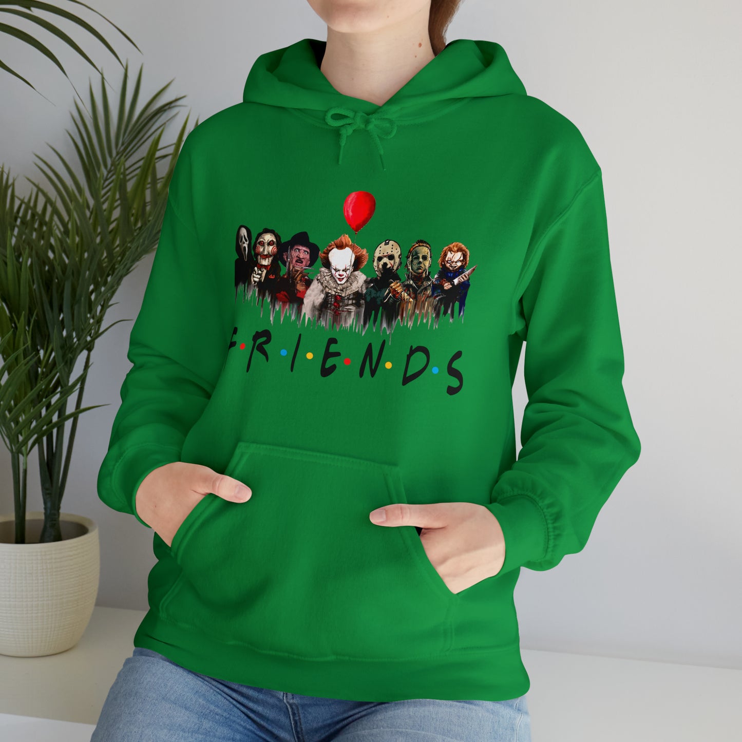 Horror Friends Unisex Heavy Blend™ Hooded Sweatshirt