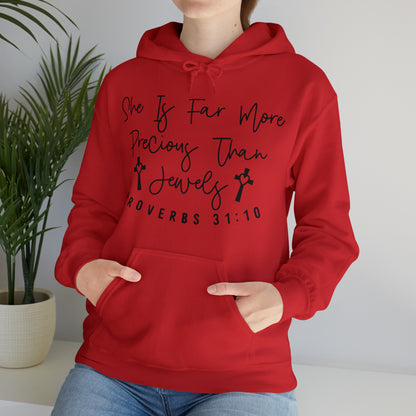 Proverbs Woman Unisex Heavy Blend™ Hooded Sweatshirt