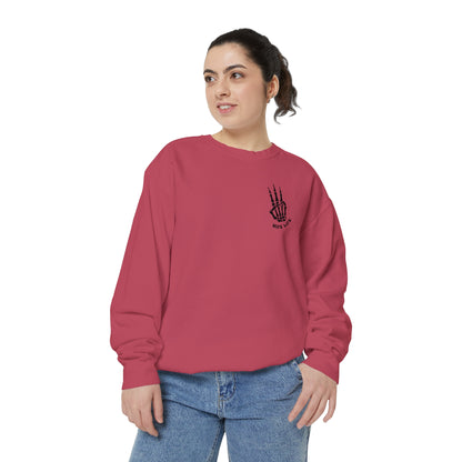 Square up Unisex Garment-Dyed Sweatshirt