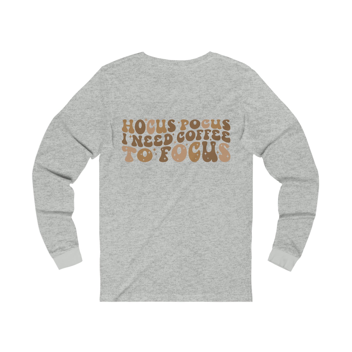 Hocus Pocus Coffee Unisex Jersey Long Sleeve Tee