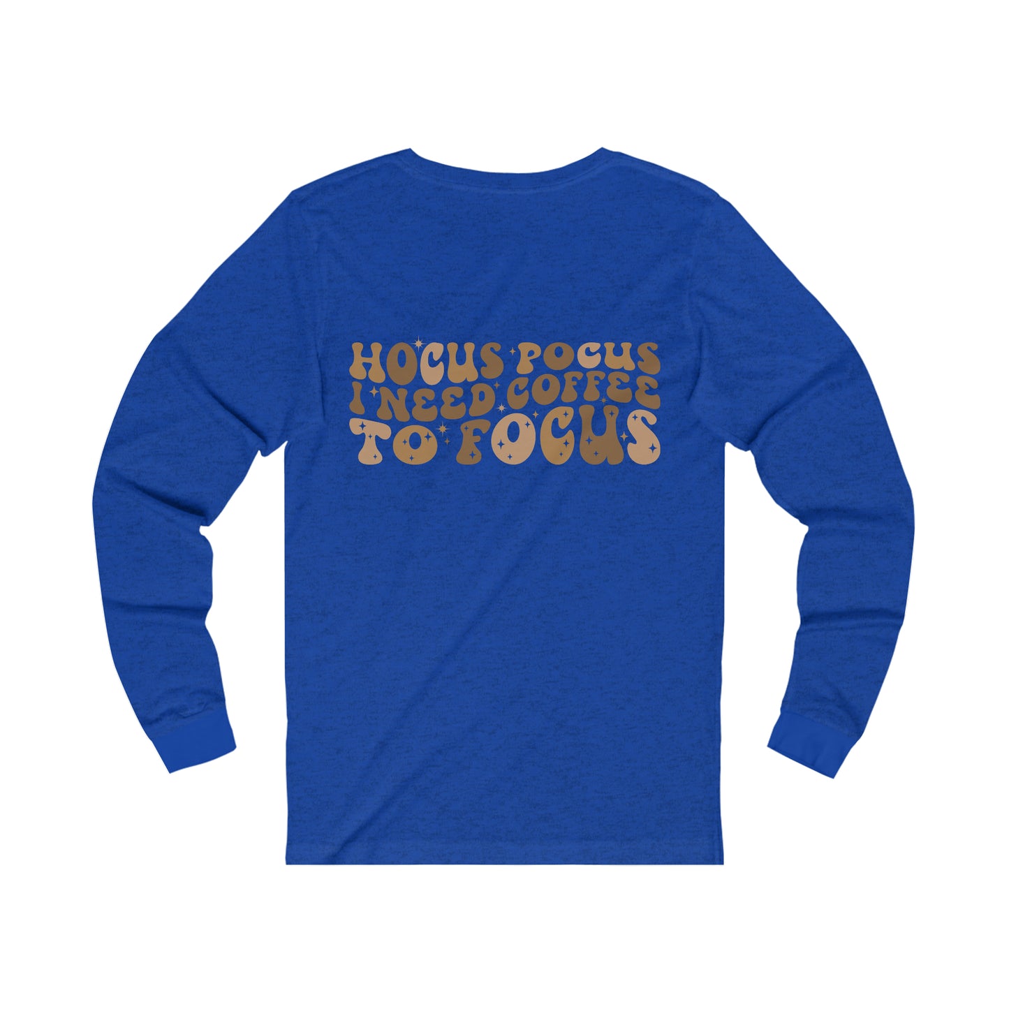 Hocus Pocus Coffee Unisex Jersey Long Sleeve Tee