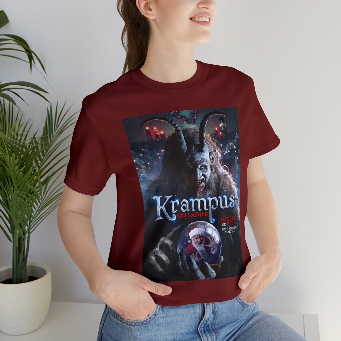 Krampus Unisex Jersey Short Sleeve Tee