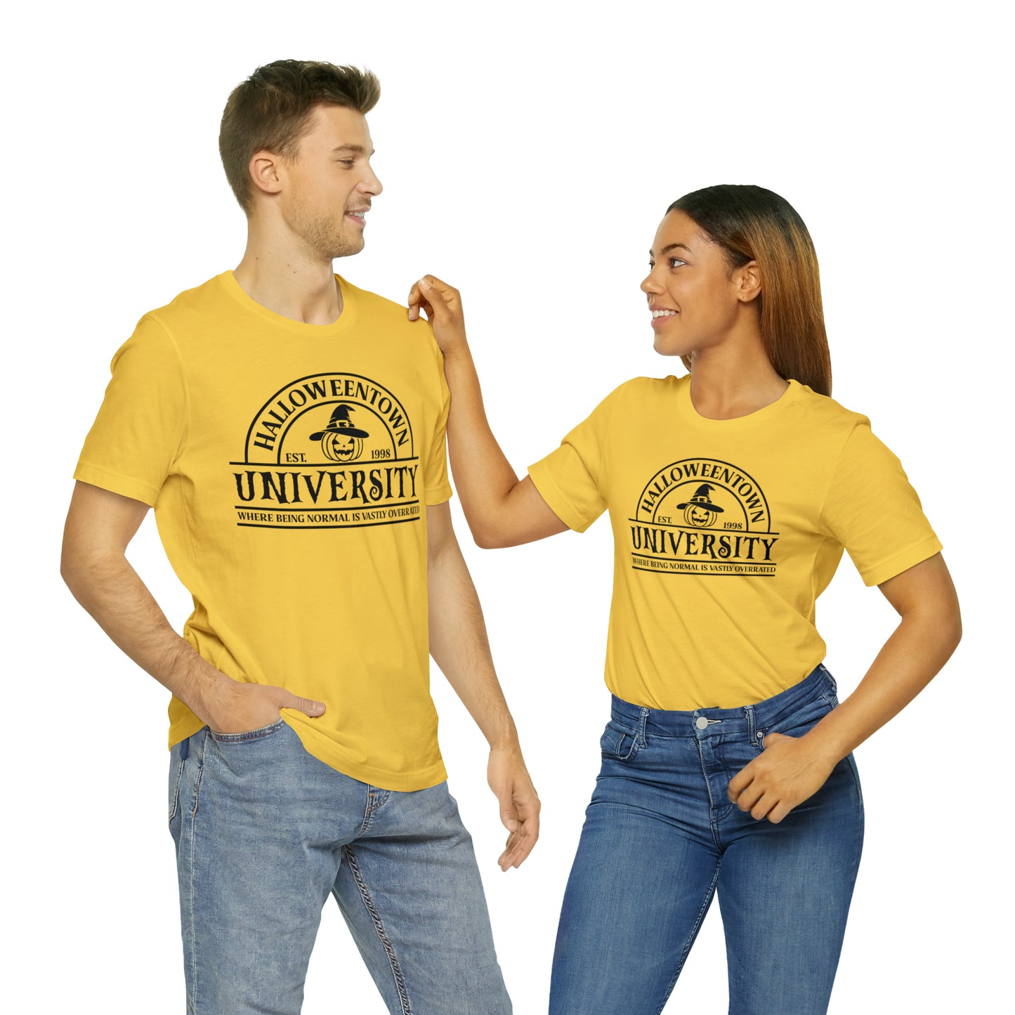 Halloween University Unisex Jersey Short Sleeve Tee