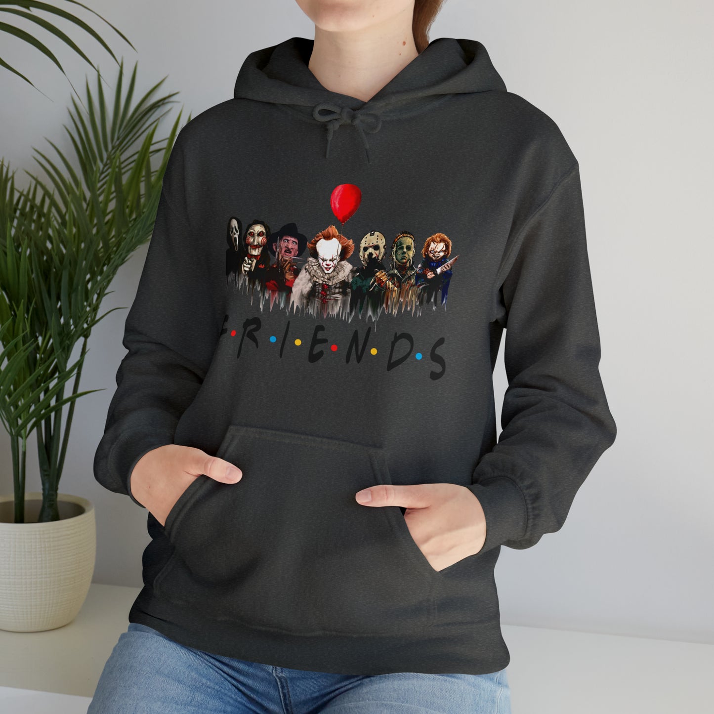 Horror Friends Unisex Heavy Blend™ Hooded Sweatshirt