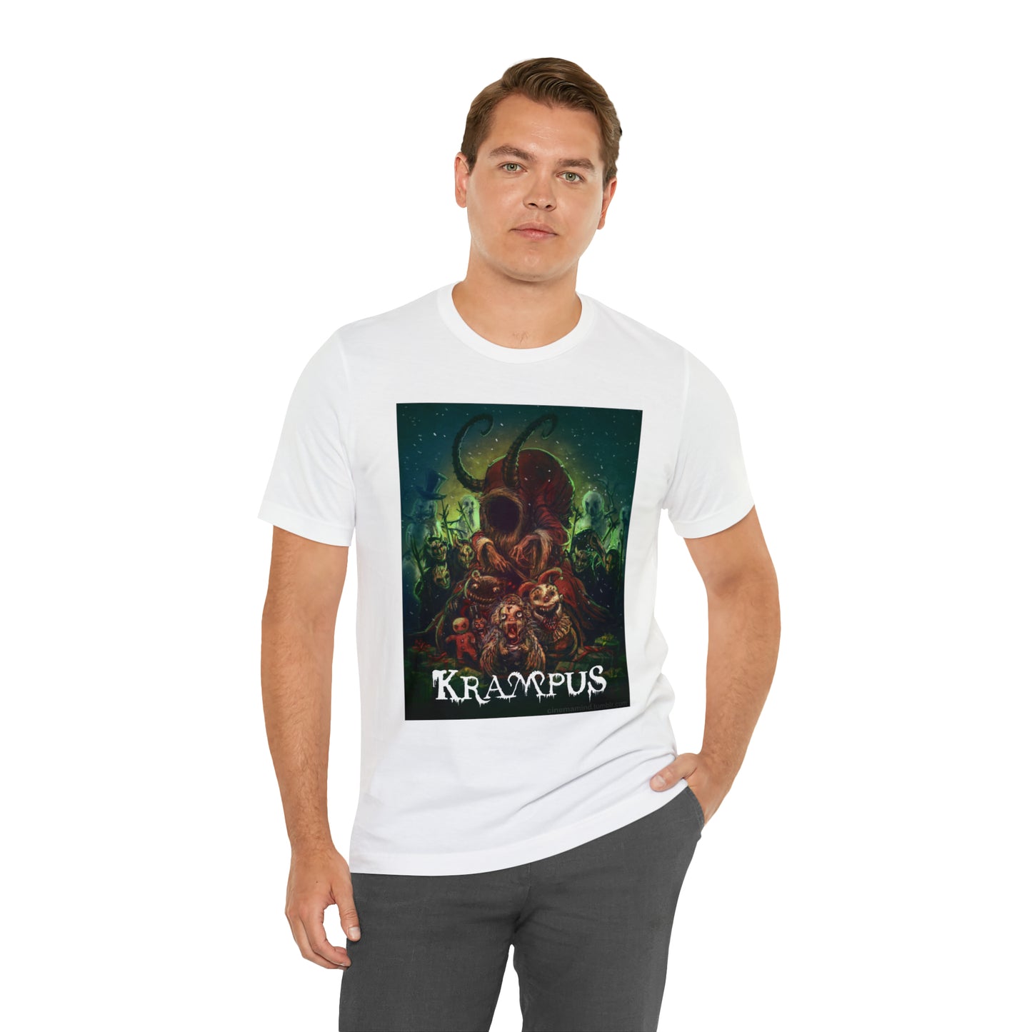 Krampus 1 Unisex Jersey Short Sleeve Tee