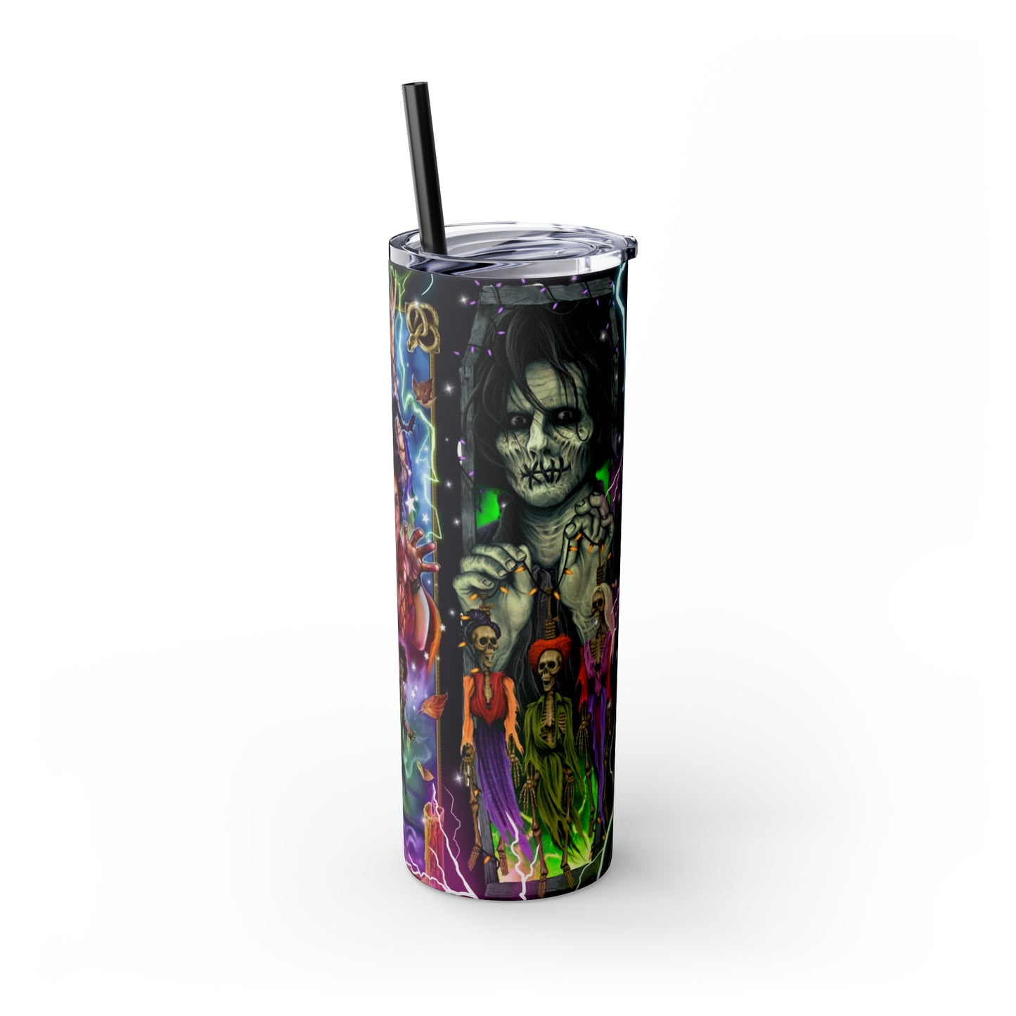 Hocus Pocus Skinny Tumbler with Straw, 20oz