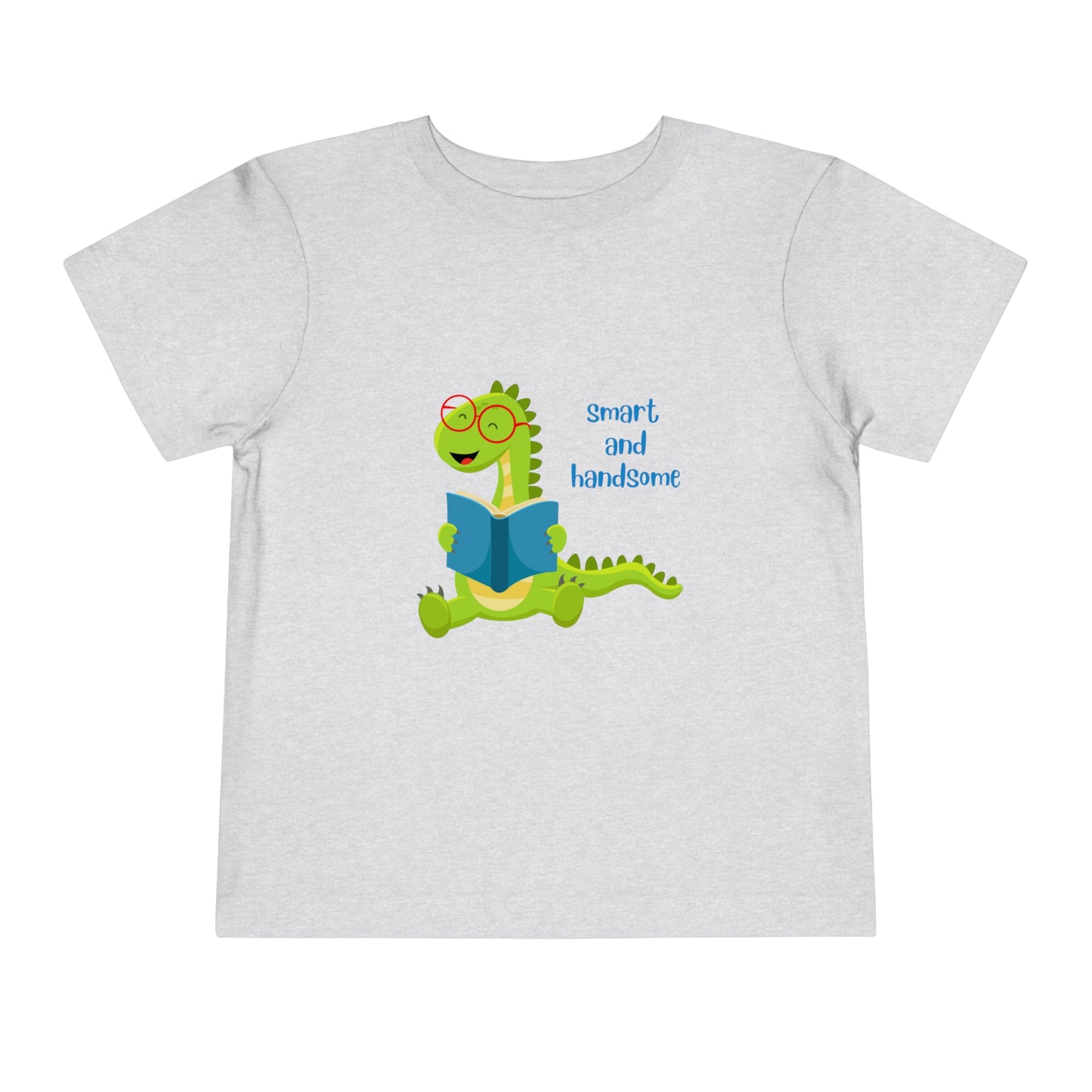 Smart and Handsome Toddler Short Sleeve Tee Back to School