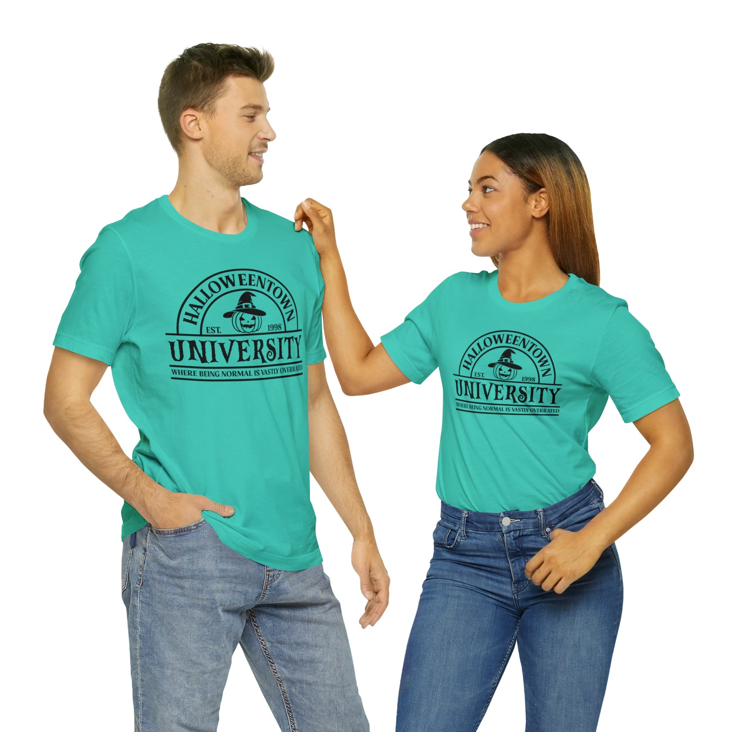 Halloween University Unisex Jersey Short Sleeve Tee