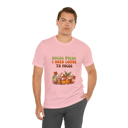 Hocus Pocus coffee Unisex Jersey Short Sleeve Tee