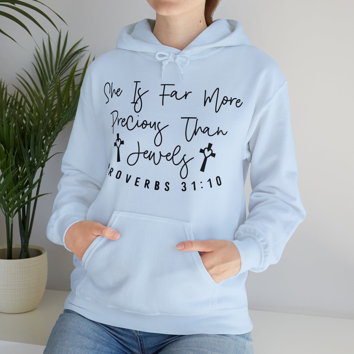 Proverbs Woman Unisex Heavy Blend™ Hooded Sweatshirt