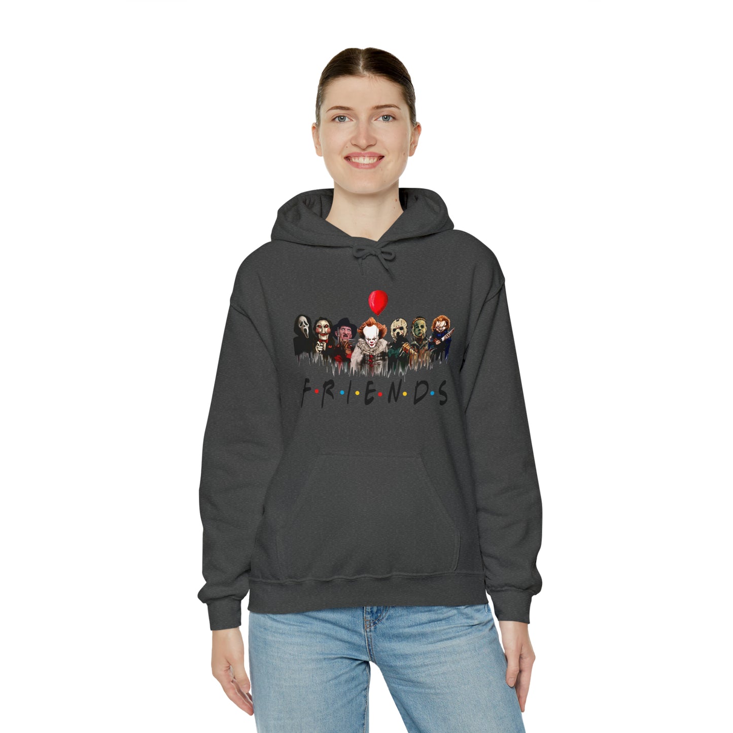 Horror Friends Unisex Heavy Blend™ Hooded Sweatshirt