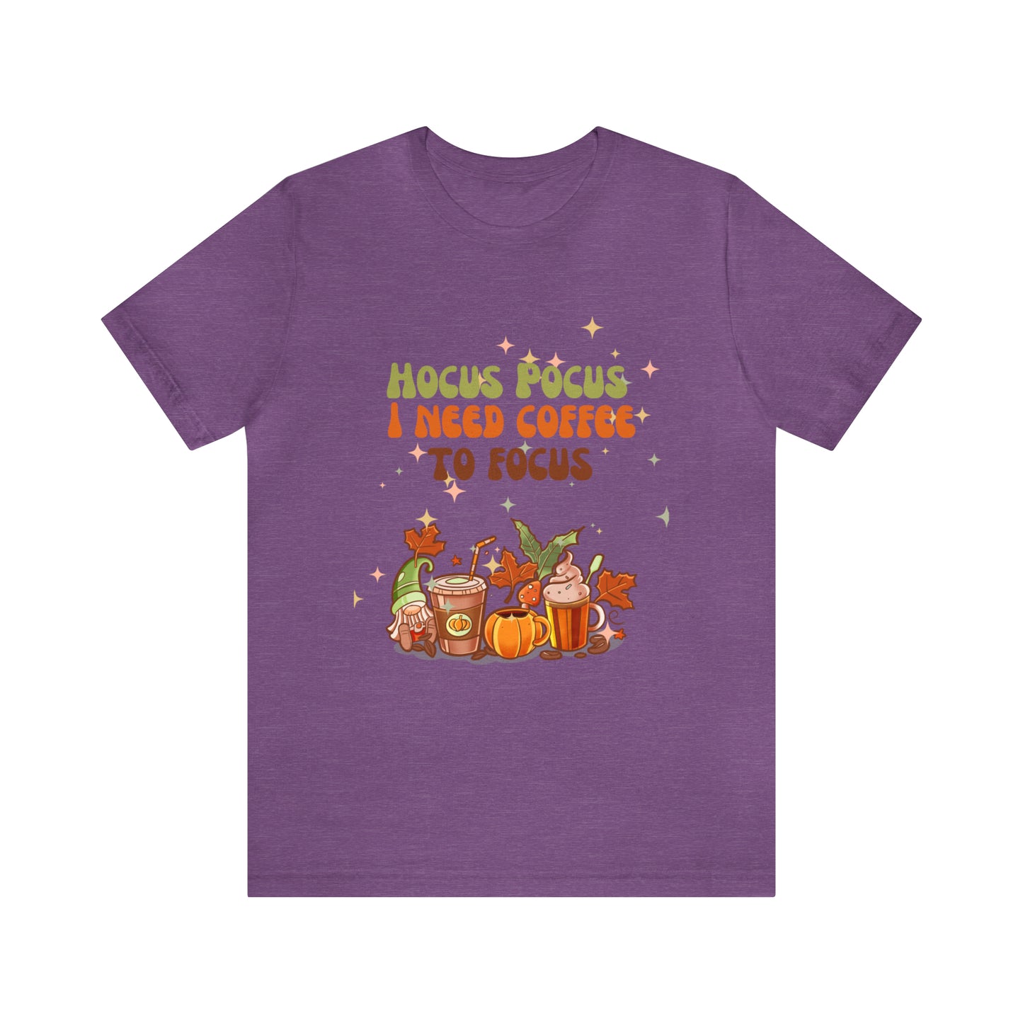 Hocus Pocus coffee Unisex Jersey Short Sleeve Tee