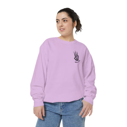 Square up Unisex Garment-Dyed Sweatshirt