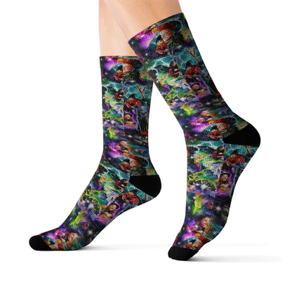 Hocus Pocus Sublimation Socks