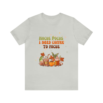 Hocus Pocus coffee Unisex Jersey Short Sleeve Tee