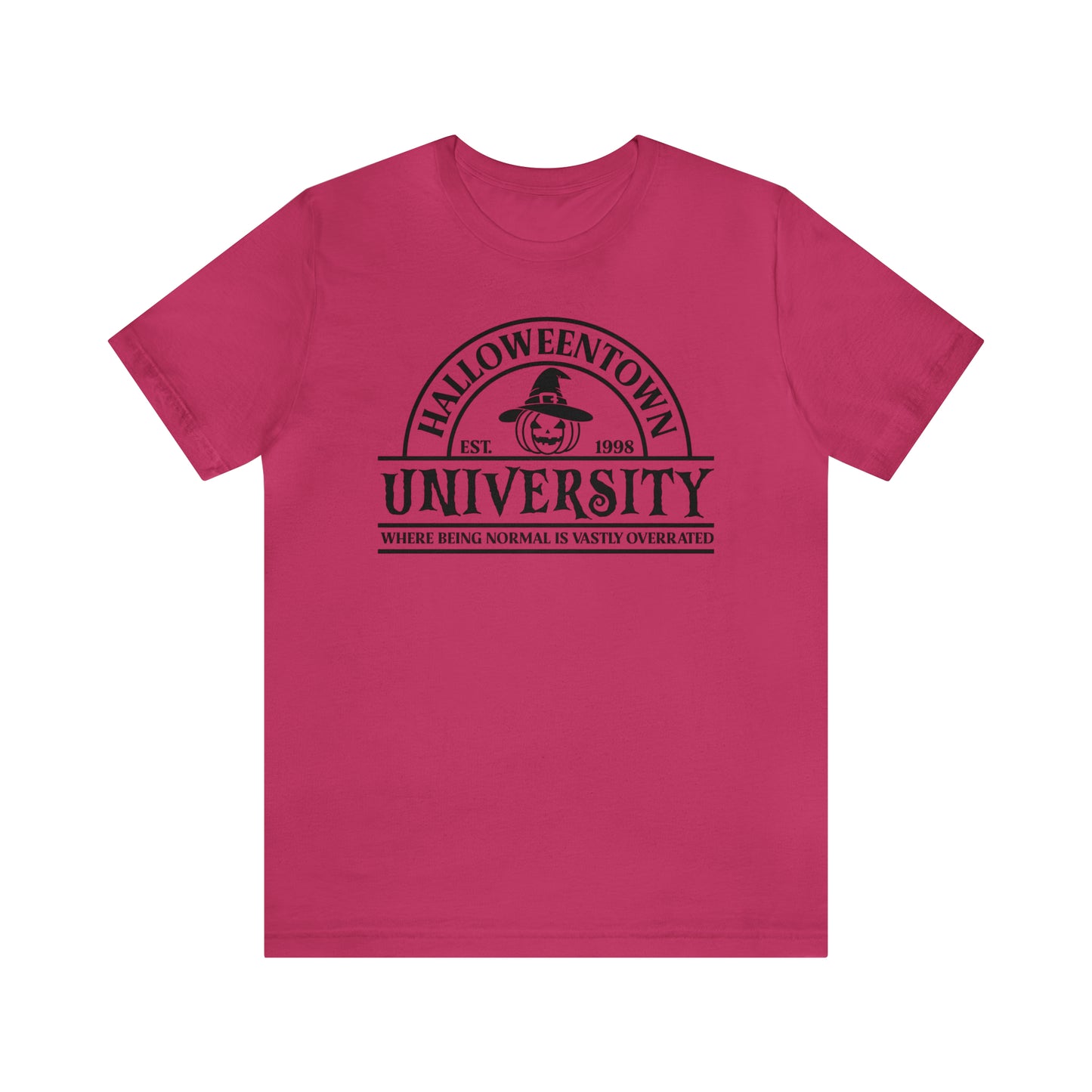 Halloween University Unisex Jersey Short Sleeve Tee