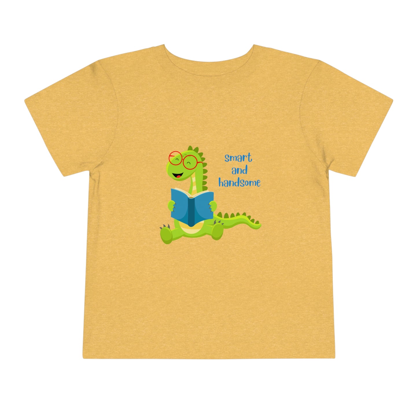 Smart and Handsome Toddler Short Sleeve Tee Back to School