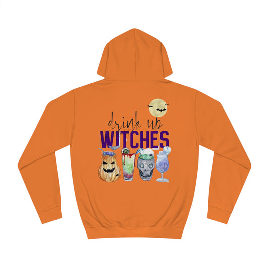 Drink up Witches Unisex College Hoodie