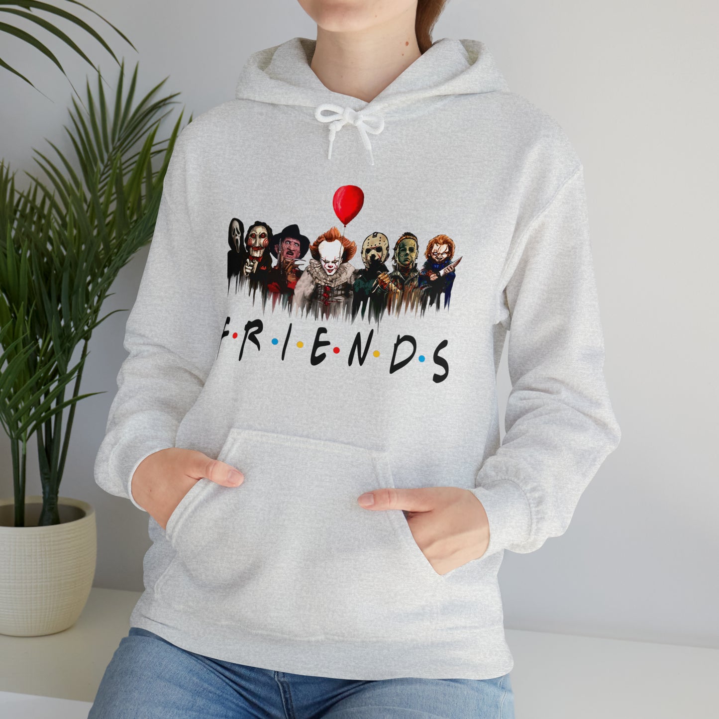 Horror Friends Unisex Heavy Blend™ Hooded Sweatshirt