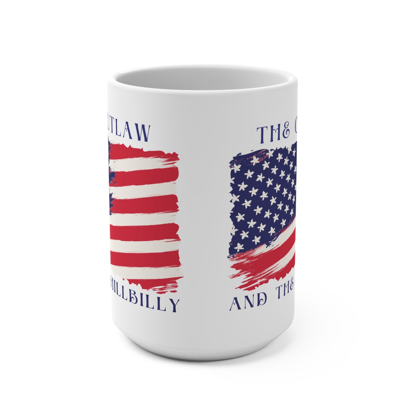 THE OUTLAW AND THE HILLBILLY Mug 15oz