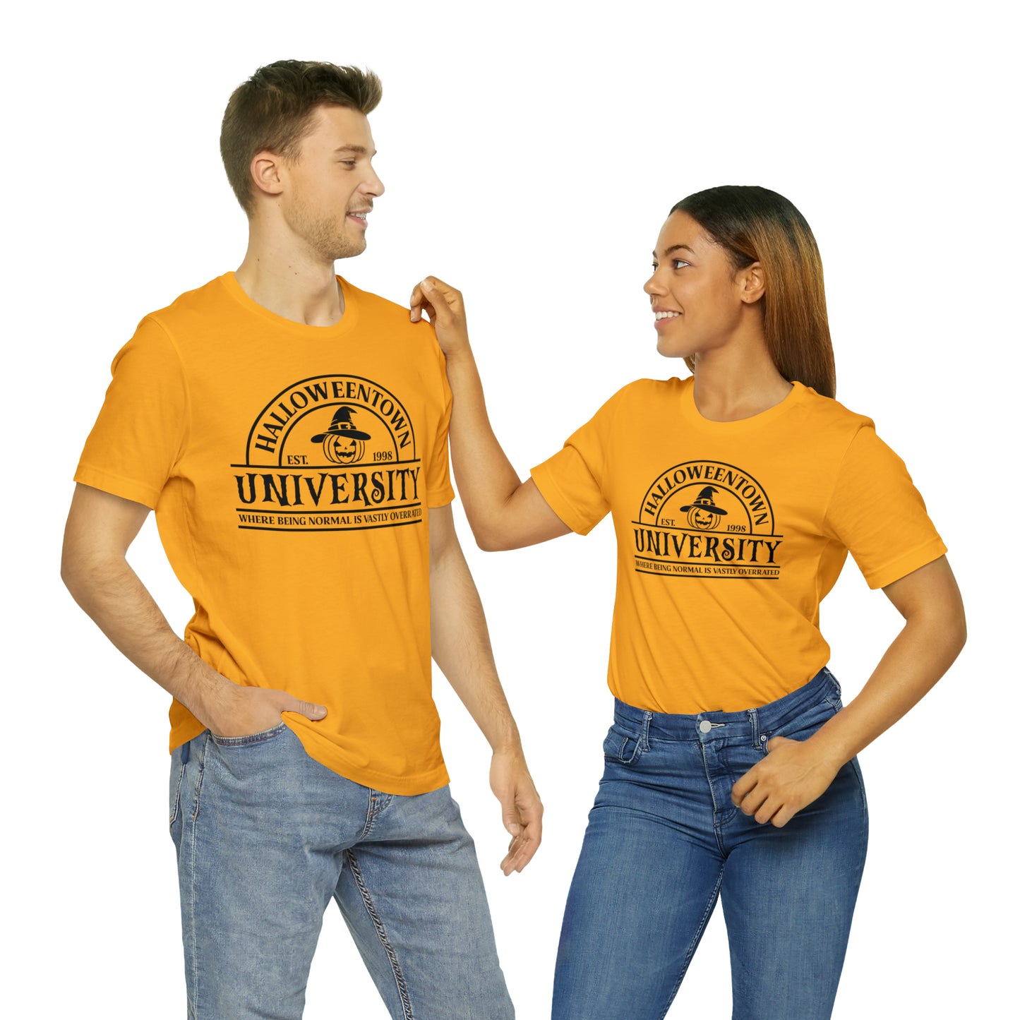 Halloween University Unisex Jersey Short Sleeve Tee