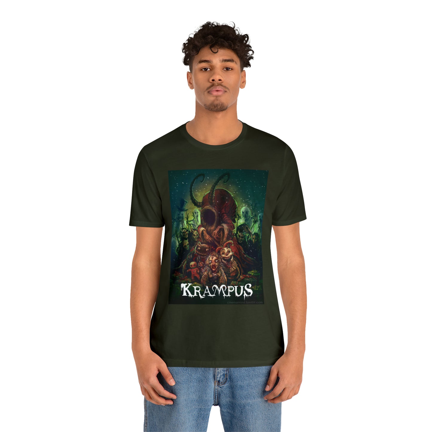 Krampus 1 Unisex Jersey Short Sleeve Tee