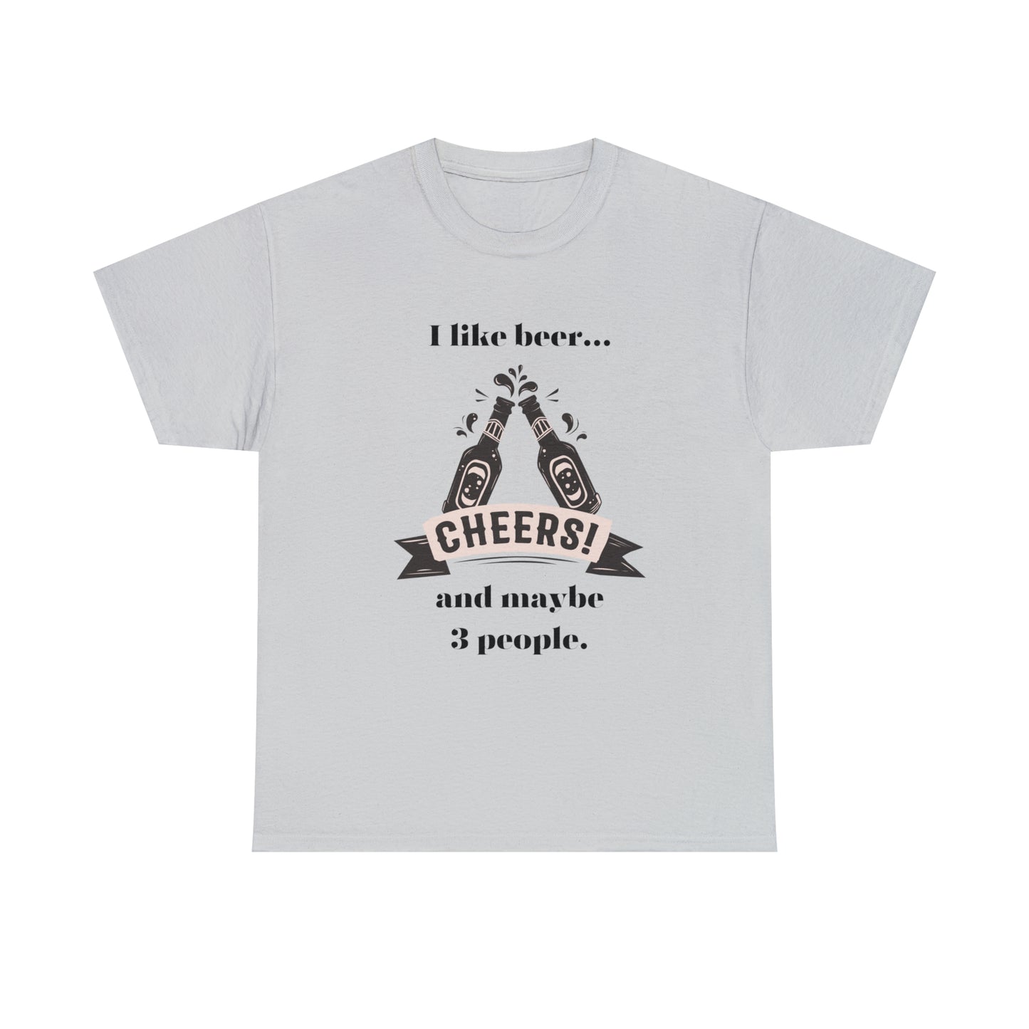 I like Beer Unisex Heavy Cotton Tee