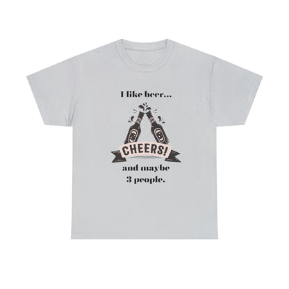 I like Beer Unisex Heavy Cotton Tee