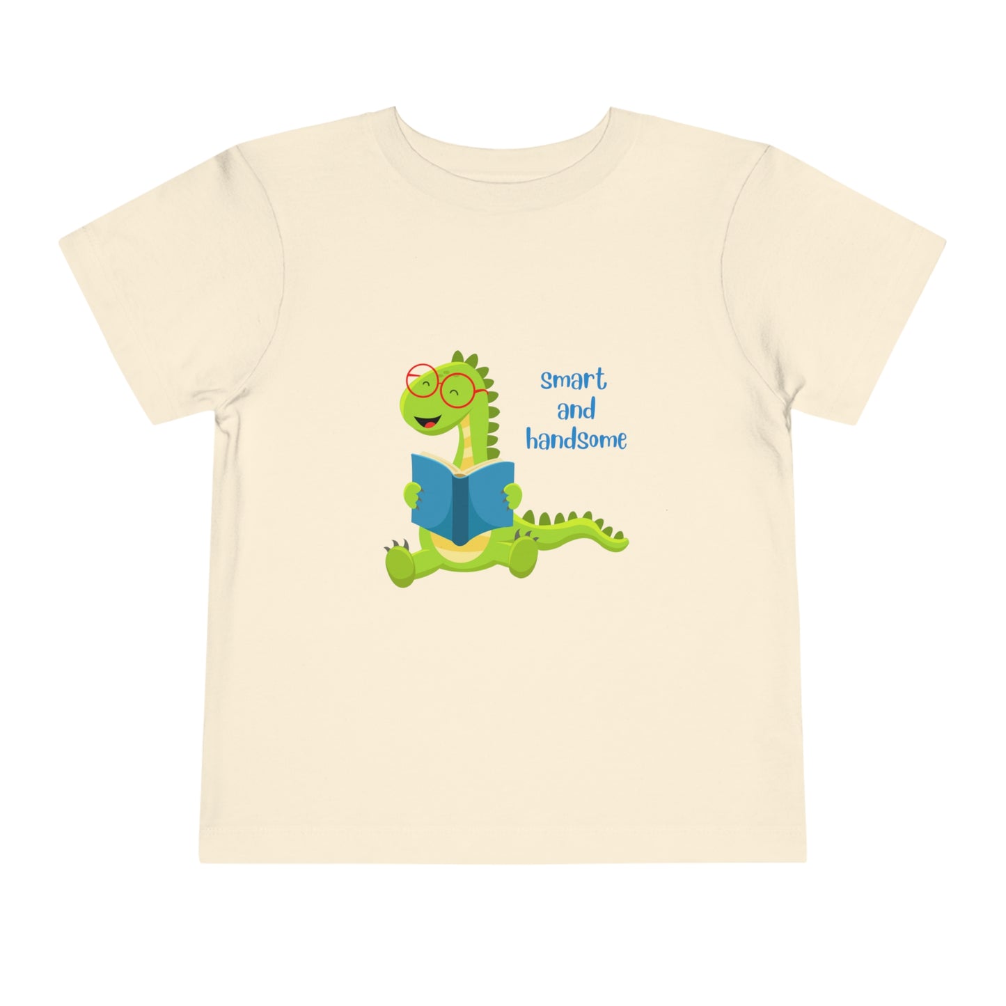 Smart and Handsome Toddler Short Sleeve Tee Back to School