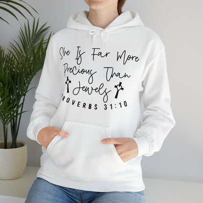 Proverbs Woman Unisex Heavy Blend™ Hooded Sweatshirt