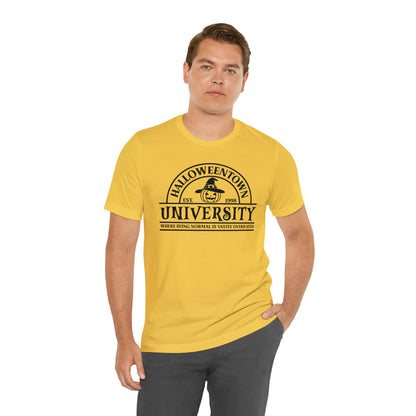 Halloween University Unisex Jersey Short Sleeve Tee