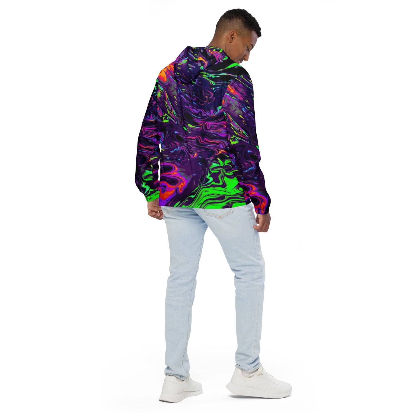 Abstract Men’s windbreaker