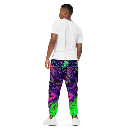 Abstract Unisex track pants