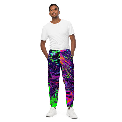 Abstract Unisex track pants