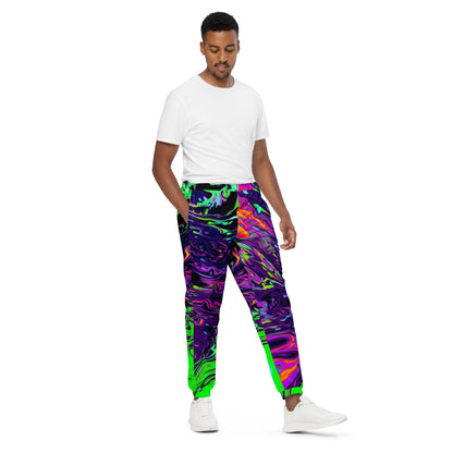 Abstract Unisex track pants