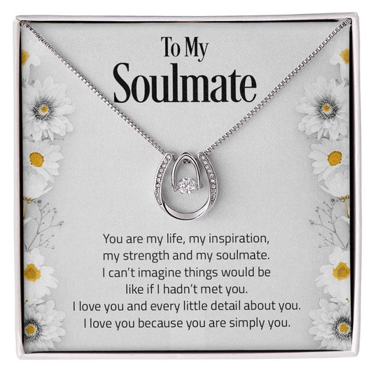 My Soulmate| I Love You - Lucky in Love Necklace