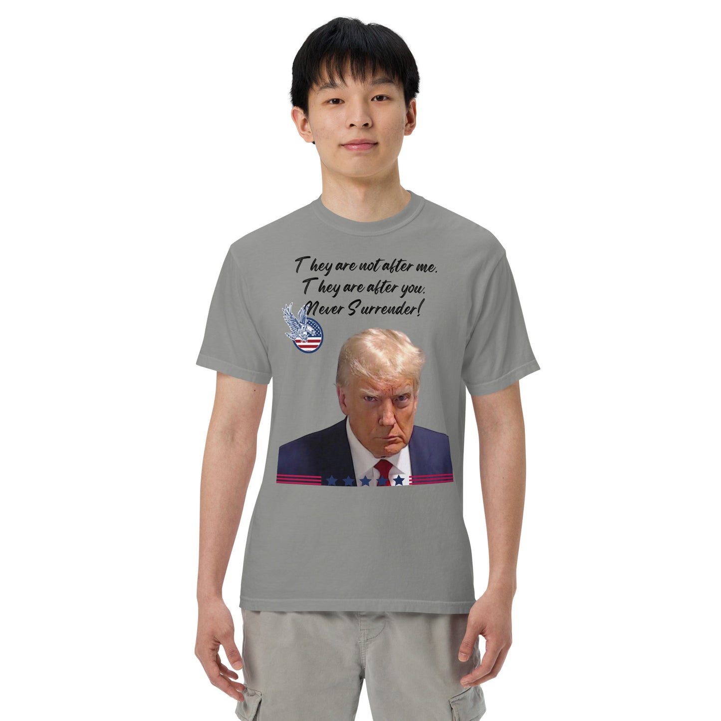 Trump Unisex garment-dyed heavyweight t-shirt