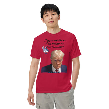 Trump Unisex garment-dyed heavyweight t-shirt