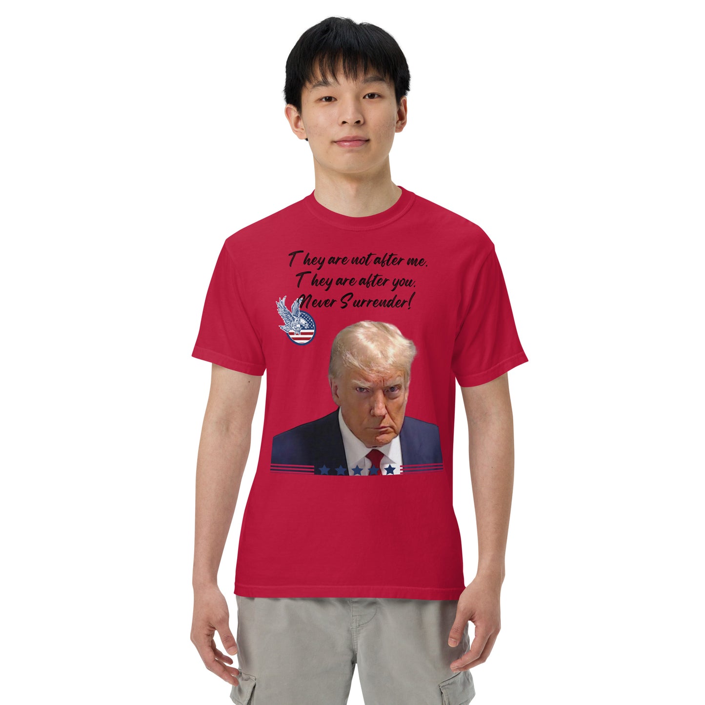 Trump Unisex garment-dyed heavyweight t-shirt