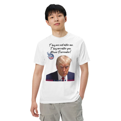 Trump Unisex garment-dyed heavyweight t-shirt