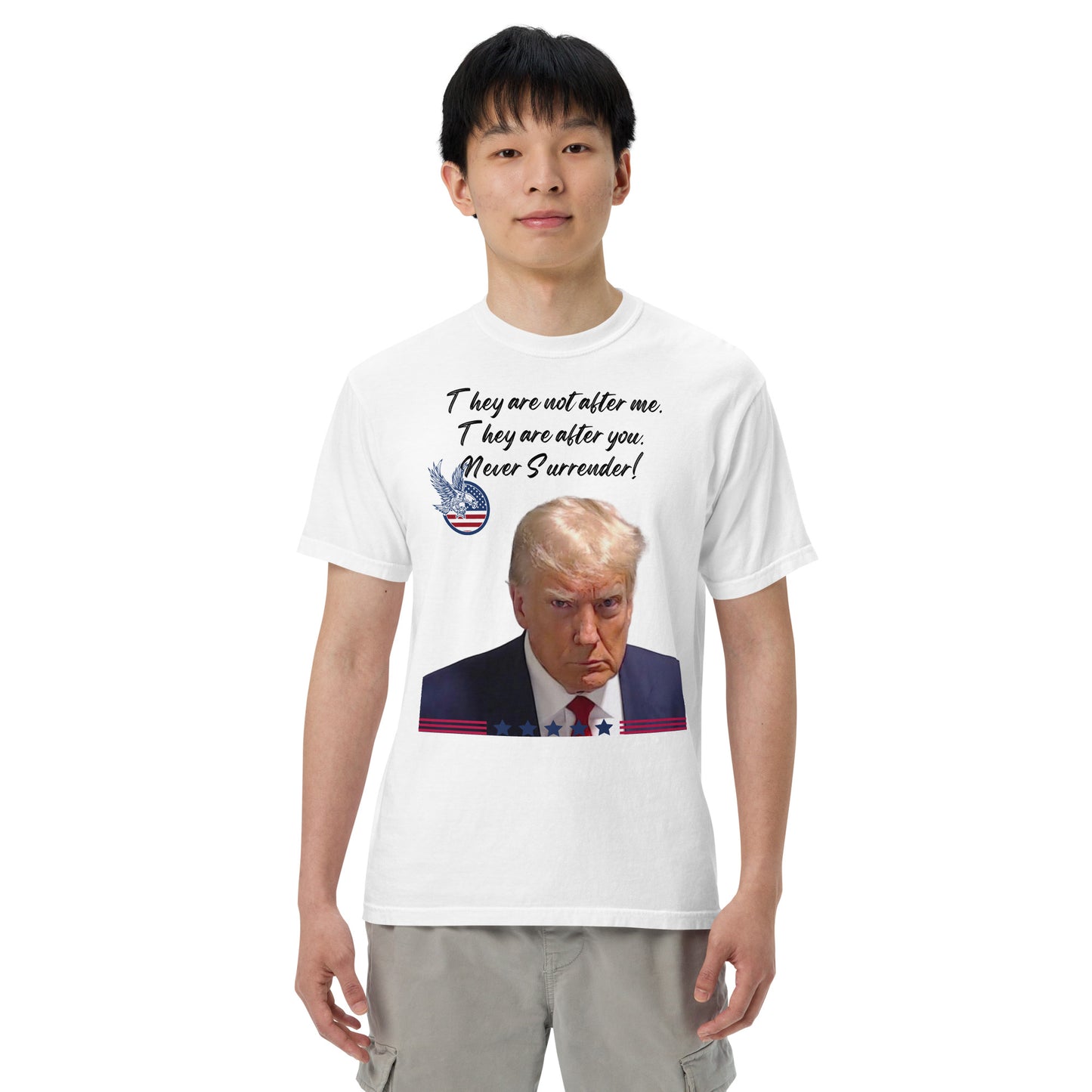 Trump Unisex garment-dyed heavyweight t-shirt